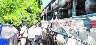 Bhind Road Bus Accident