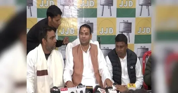 JJD Chief Tej Pratap Statement: Tej Pratap speaks in PC