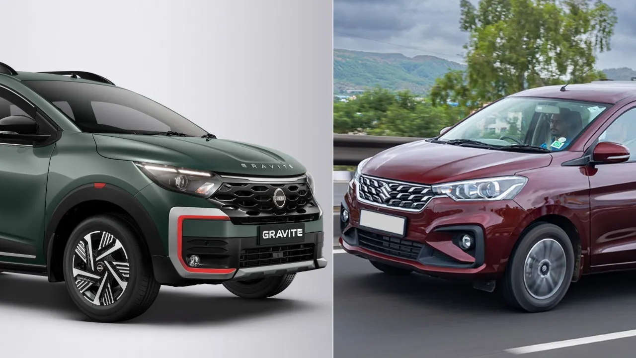 Nissan Gravite vs Maruti Ertiga Comparison