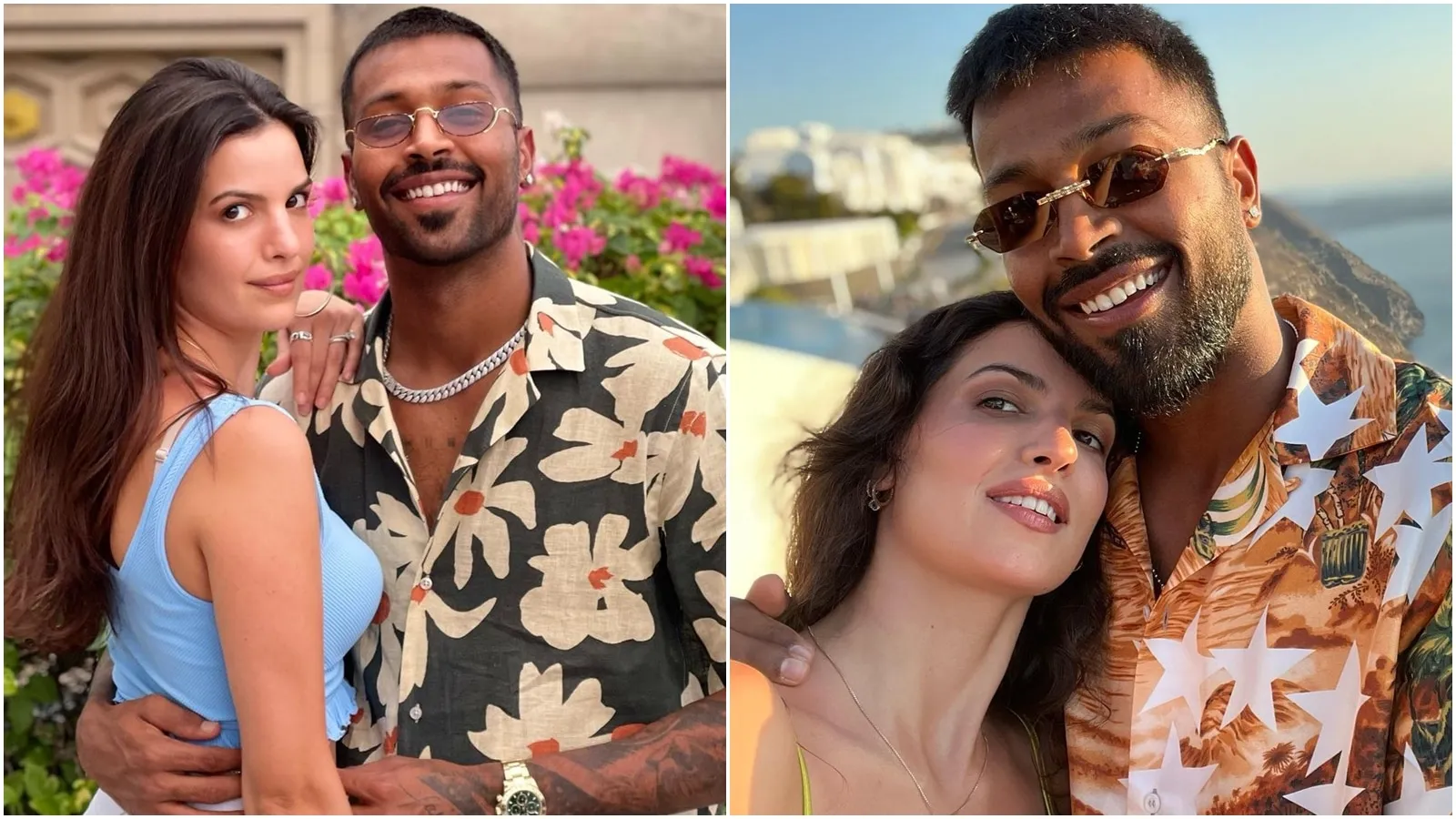 Hardik Pandya and Natasha Stankovic