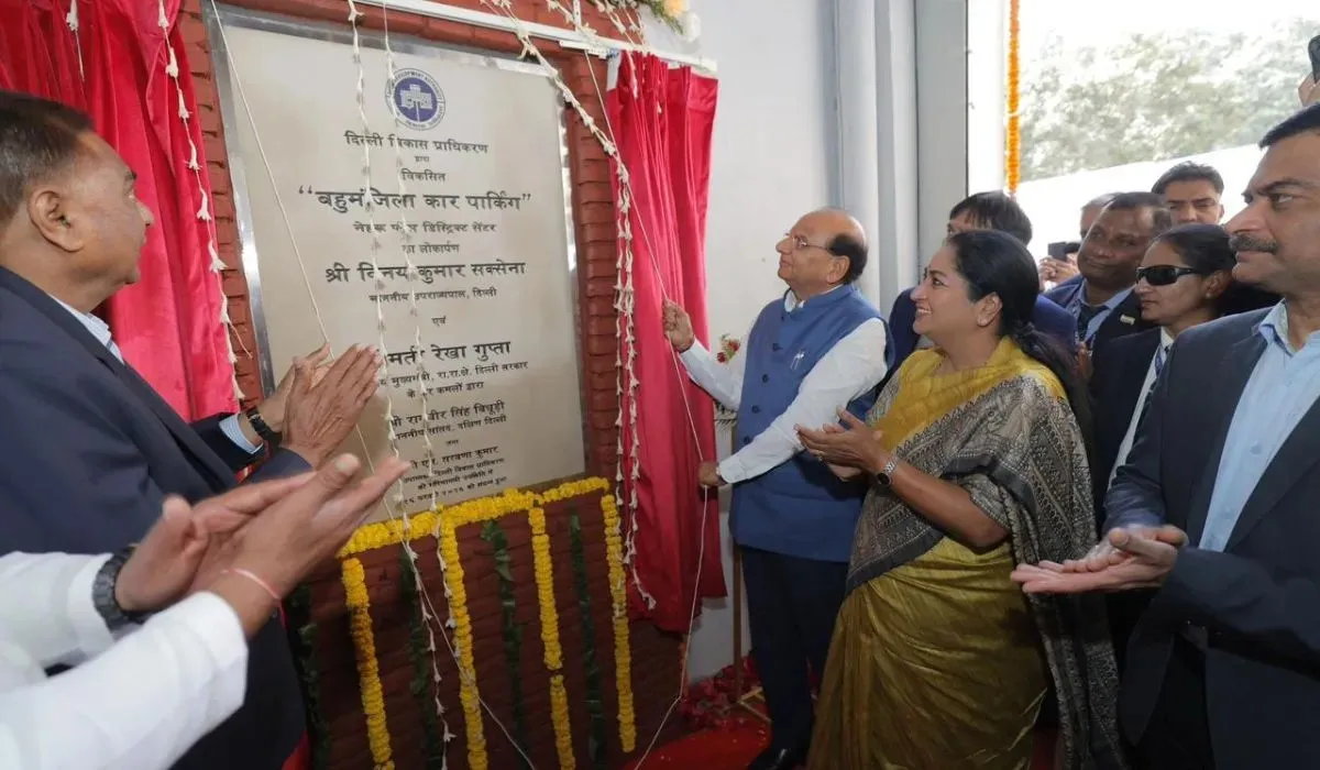 Delhi Parking Solution: Multi-Level Car Parking inaugurated at Nehru Place