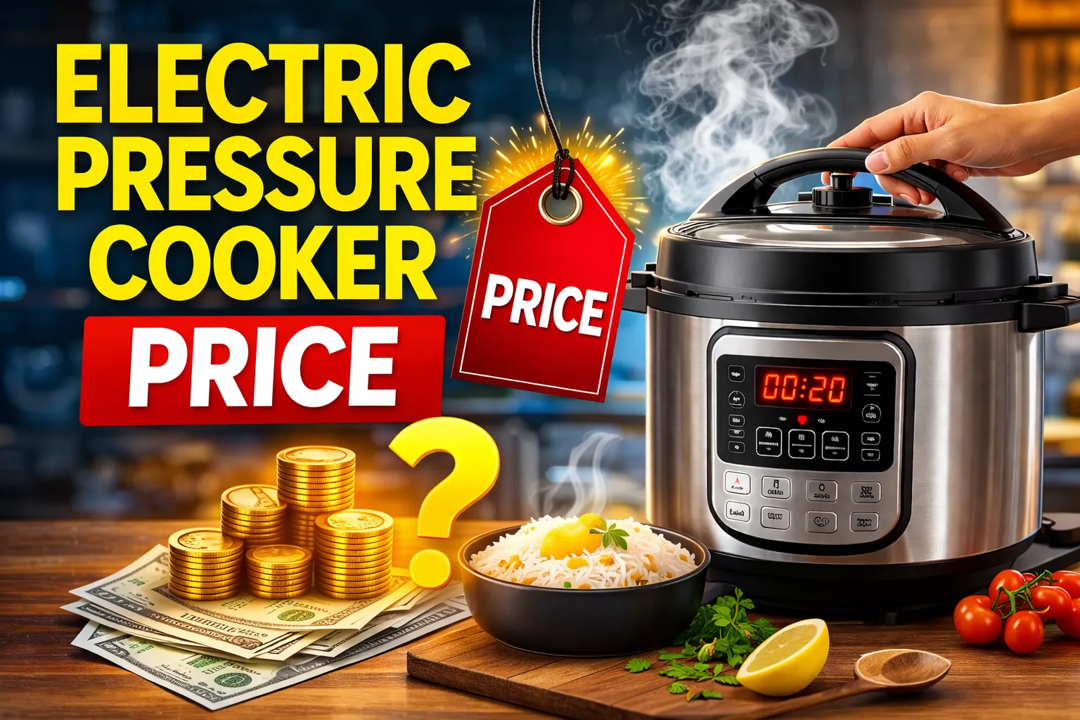 Electric pressure cooker price