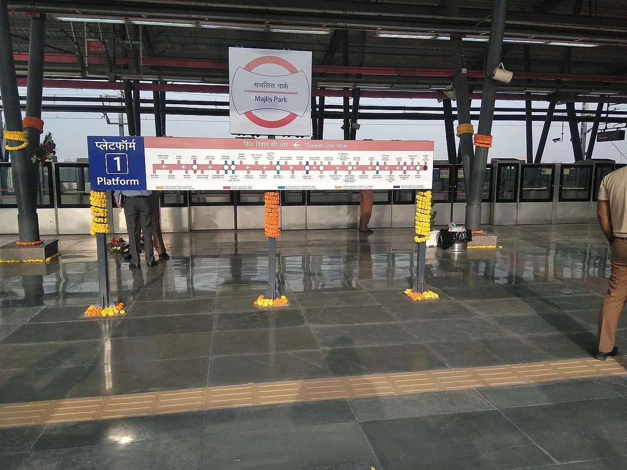 Deepali Chowk–Majlis Park Magenta Line Extension