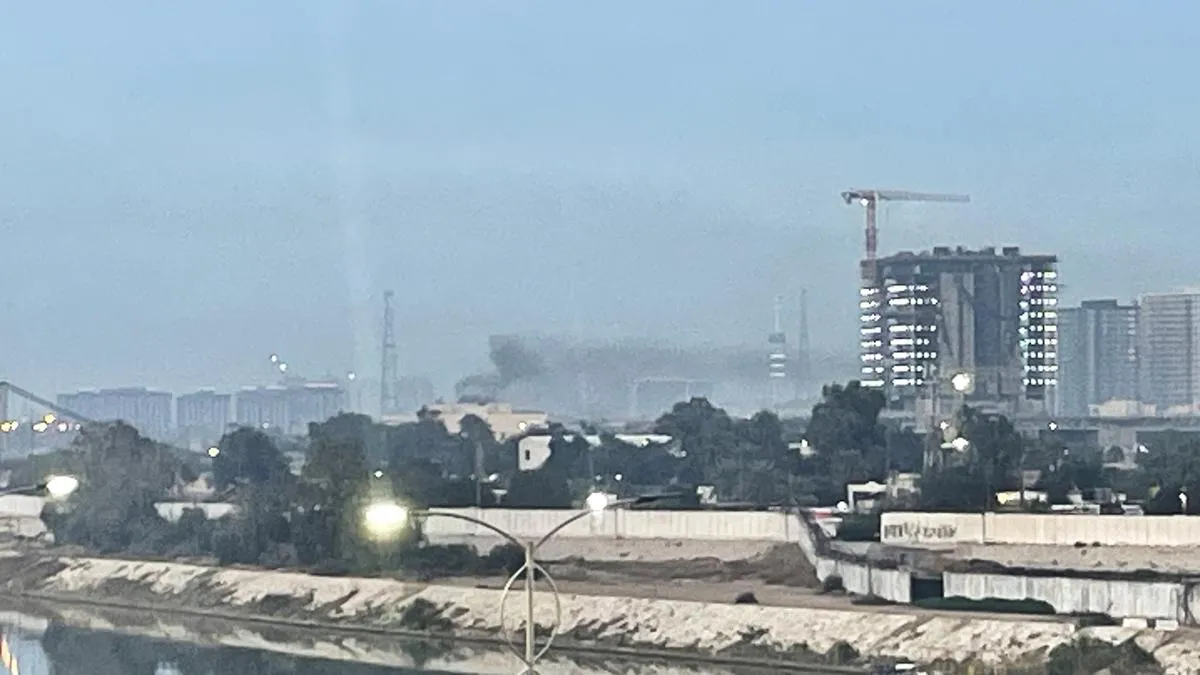 Missile attack on US embassy