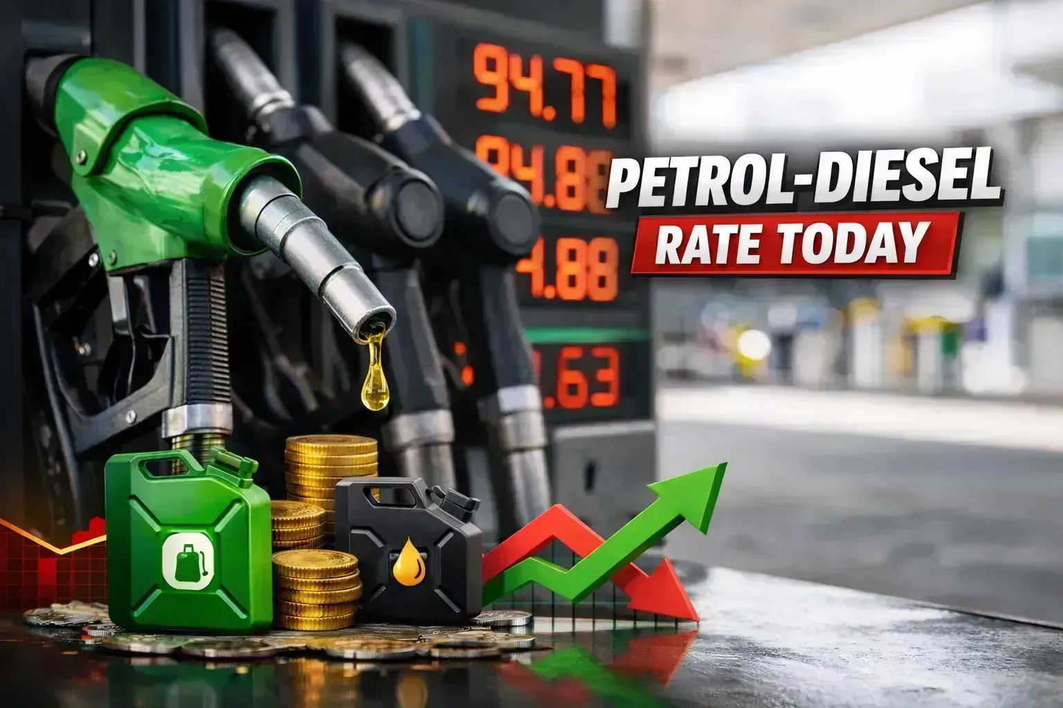 Petrol and Diesel Prices March 16