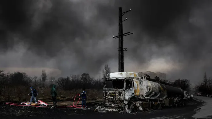 Petrol Rain Over Iran