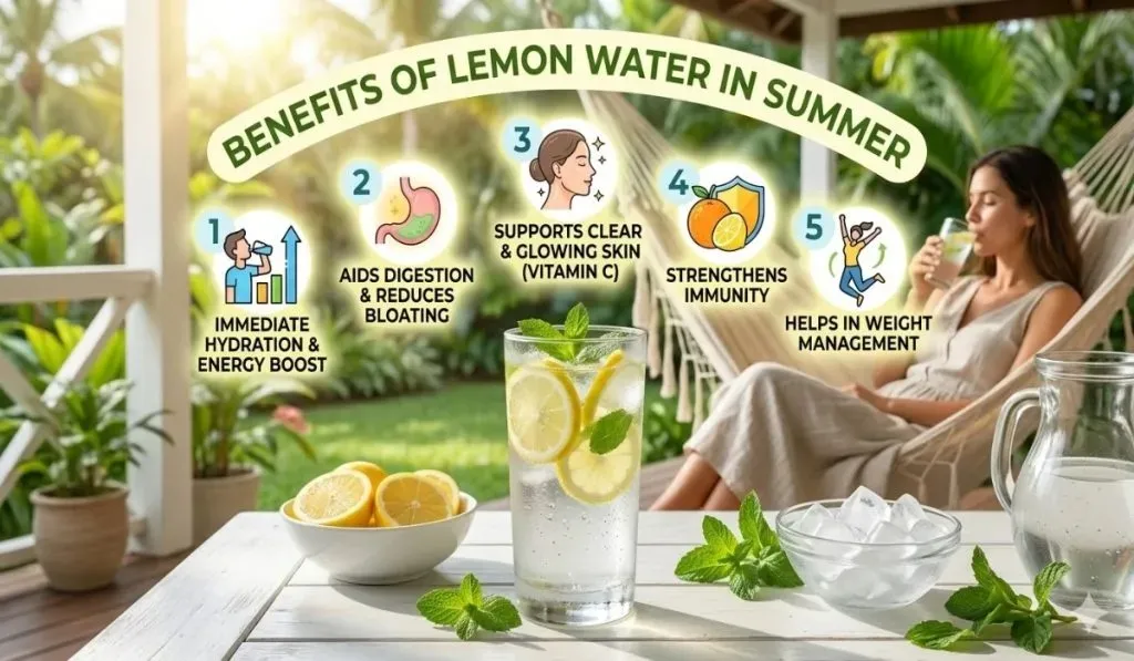 Benefits of Lemon Water in Summer: Benefits of drinking lemon water daily