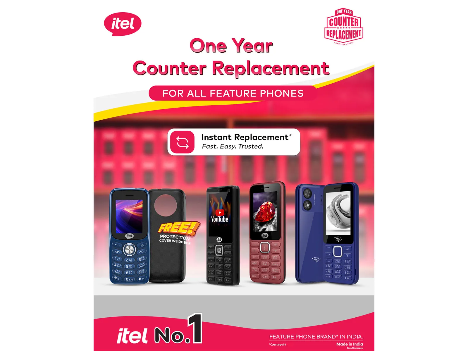 itel Announces Counter Replacement for Feature Phones - Celebrating 10 ...