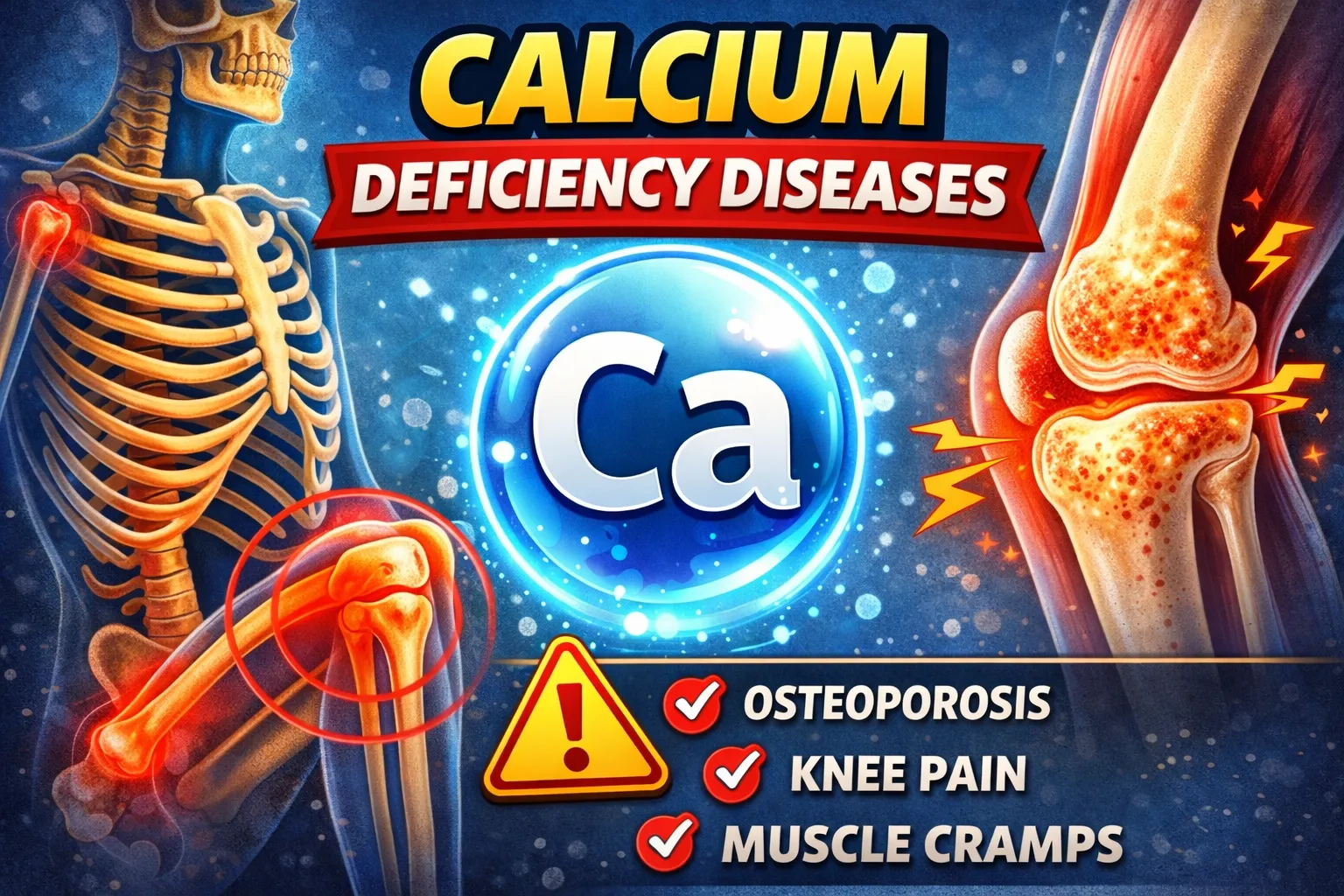 Calcium deficiency diseases