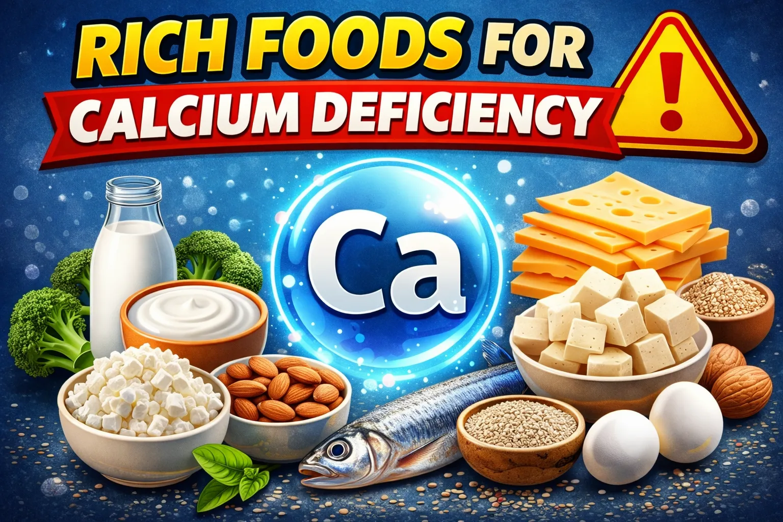 Rich Foods for Calcium Deficiency: Aching Bones? Eat these foods to overcome calcium deficiency