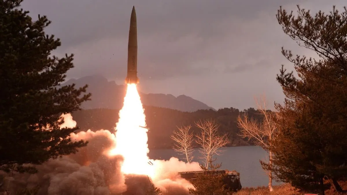 North Korea Cluster Missile