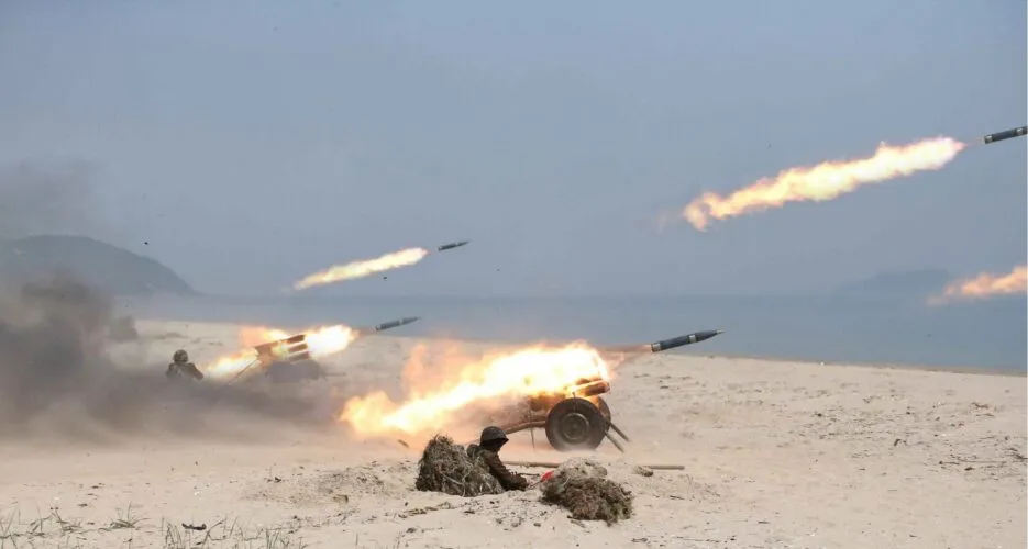 North Korea Cluster Missile