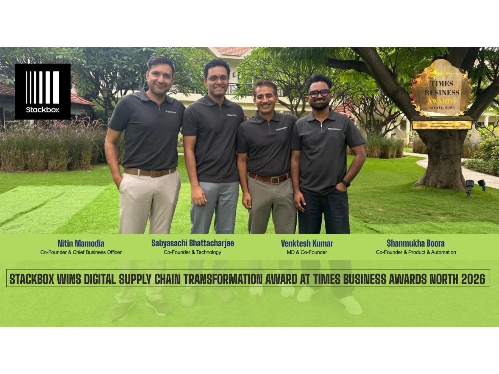 Stackbox Wins Digital Supply Chain Transformation Award at Times ...