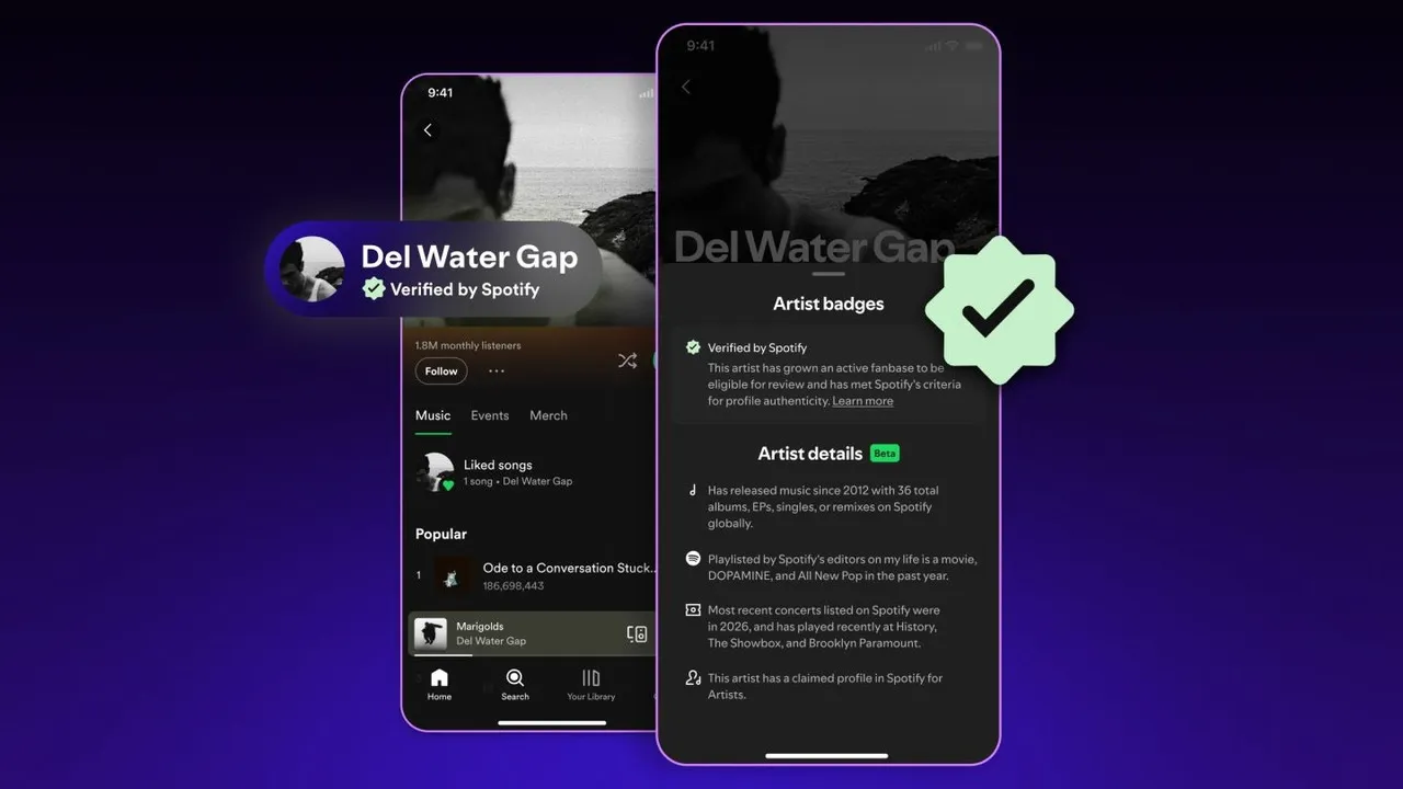 Spotifys Green Tick