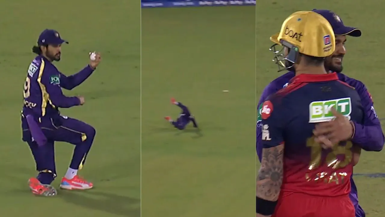 Manish Pandey Catch