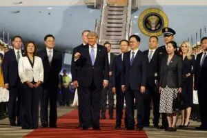 Trump in China