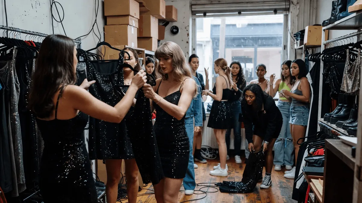 Taylor Swift's Valentino Dress Sparks Global Shopping Frenzy