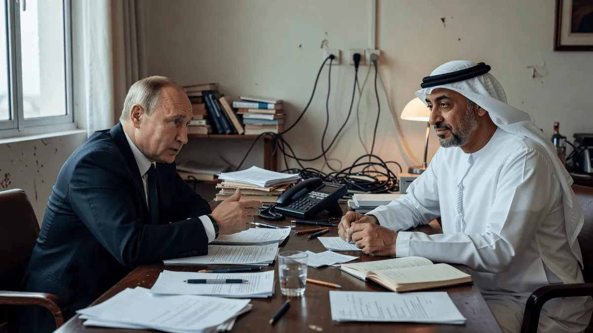 Russia, UAE Leaders Discuss Mideast Tensions, Iran Nuclear Program