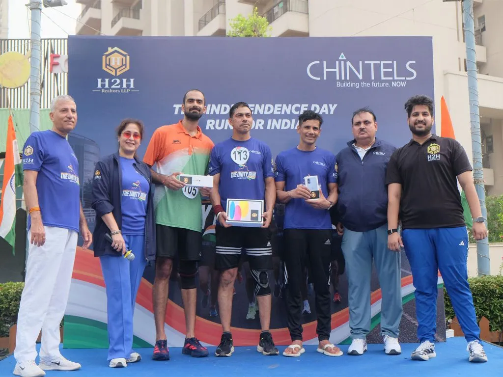 Gurugram Residents Come Together for 'The Unity Run' on Independence
